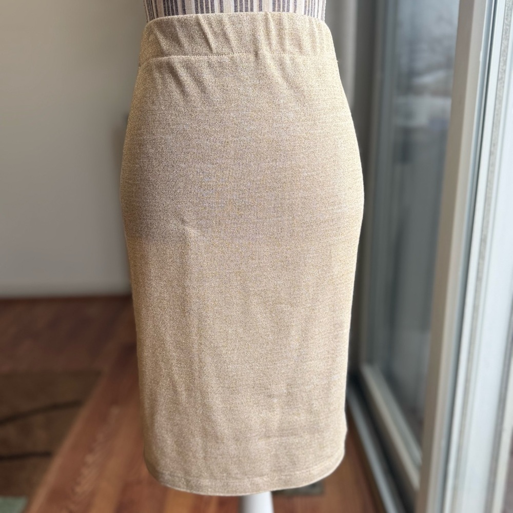 KNY by KOUROSH Shimmer Skirt NWOT
